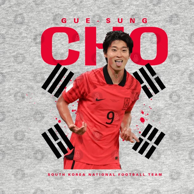 Cho Gue-sung South Korea Football Team by Juantamad